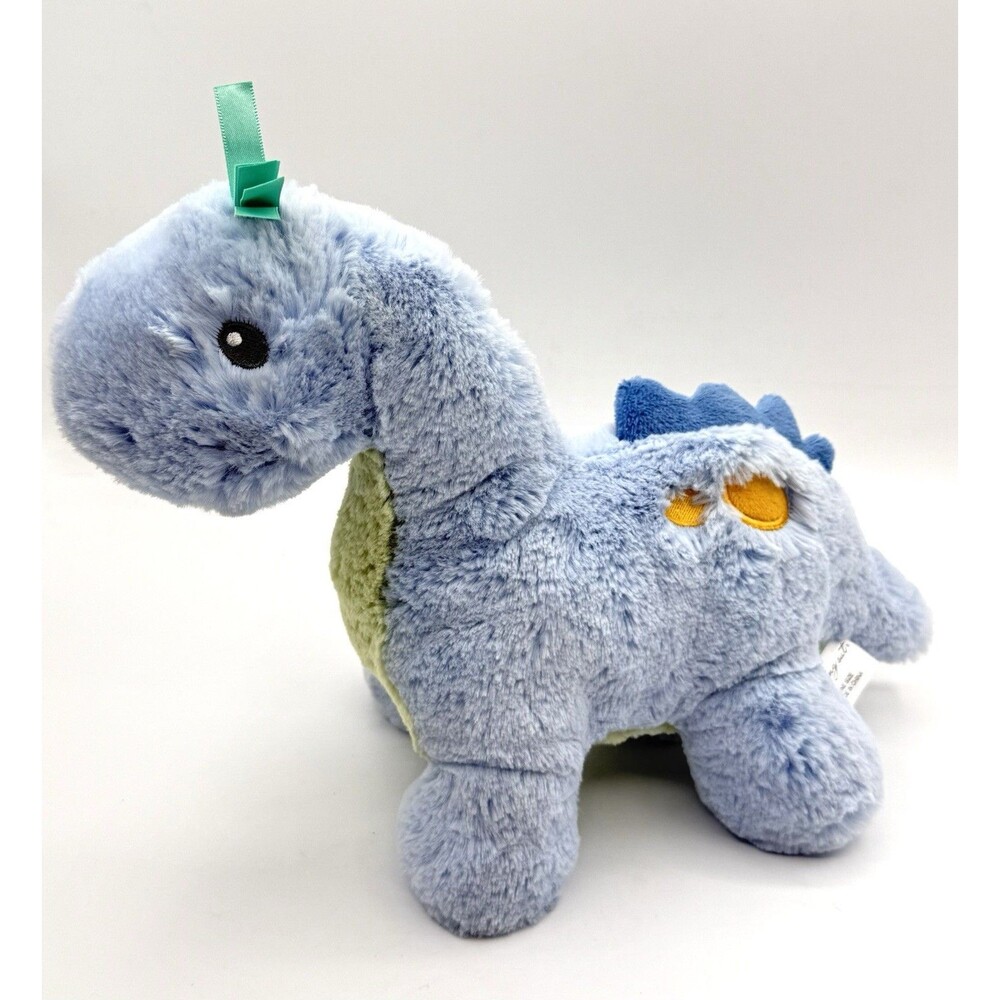 Starting Out Blue Dinosaur Plush Toy‎ Embroidered Eyes 2020 Soft Lovey Baby